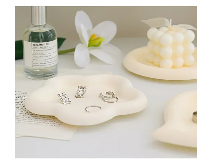 Flower-Shaped Jewelry Tray