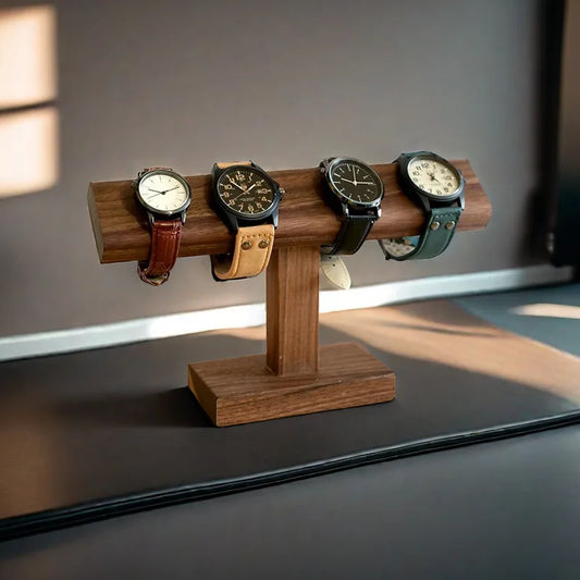 Wooden Watch Display Stand