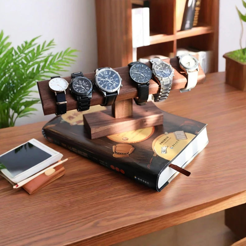 Wooden Watch Display Stand